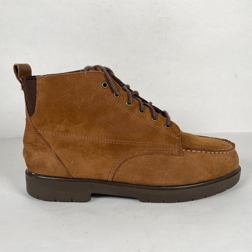 Red Wing Shoes Womens Safety Boots Size 7 D Brown Suede Lace Up Comfort